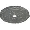 Ekena Millwork Attica with Rose Ceiling Medallion (Fits Canopies up to 4 1/2"), 26"OD x 3 3/4"ID x 1 1/2"P, Silver CM26ATSLS - alternate 2